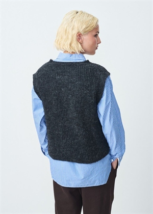 East strik vest Charcoal American Vintage